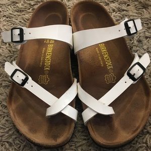 White Birkenstock 'Mayari' Sandal